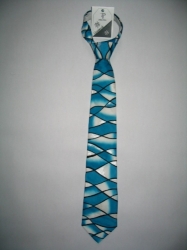 Hedvábná malovaná kravata