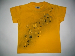 Ručně malované dětské tričko AD0014