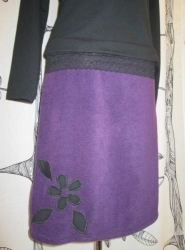 Dámská flaušová sukně DASS054