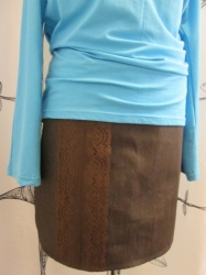 Dámská džínová sukně DASS055