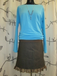 Dámská džínová sukně DASS054
