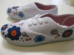 Ručně malované boty, BM003