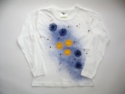 Ručně malované dětské tričko ADD028