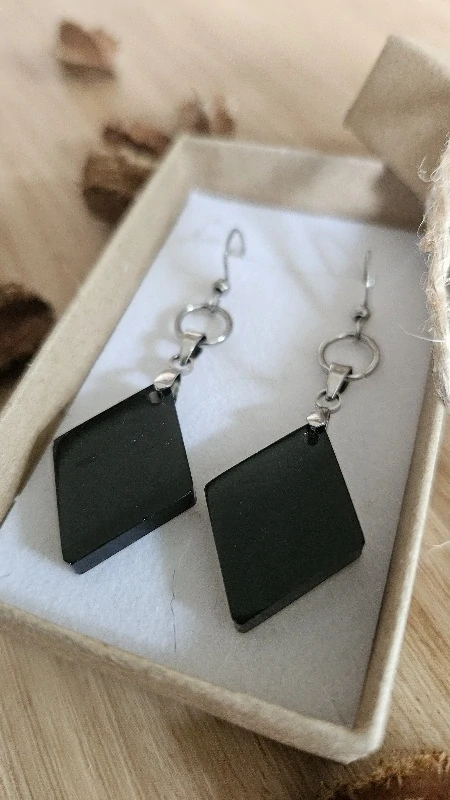 Náušnice z pryskyřice