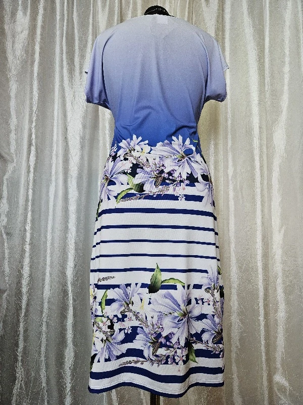 Úpletové šaty, přinechaný rukáv 