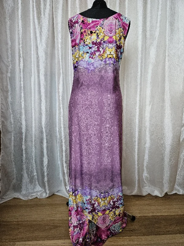 Úpletové šaty, bez rukávu,  dlouhé 