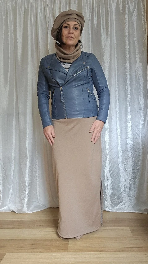 Sukně úzká, dlouhá