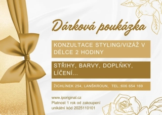 Dárková poukázka, konzultace